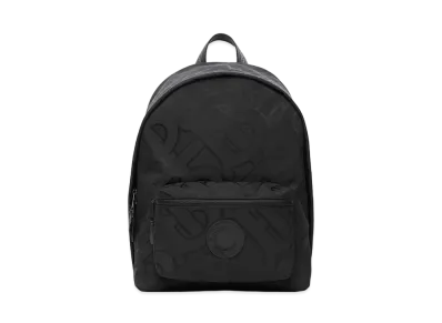Burberry Monogram Recycled Polyester Jacquard Backpack "Black"