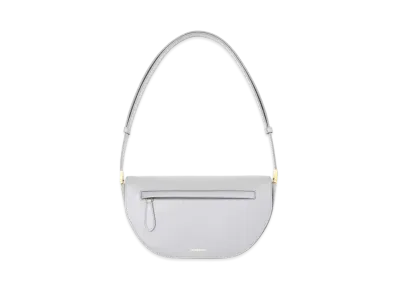 Burberry Small Leather Olympia Bag "Heather Melange"