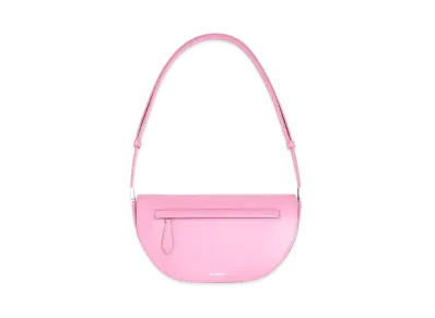 Burberry Small Leather Olympia Bag "Primrose Pink"