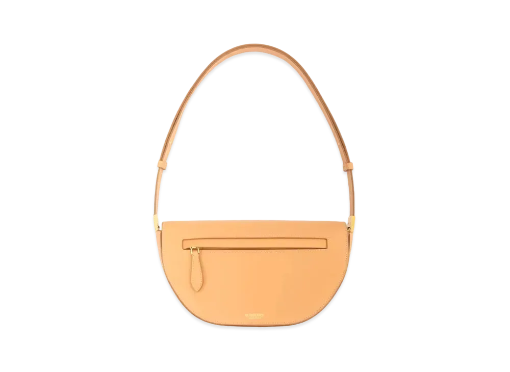 Burberry Small Leather Olympia Bag "Warm Sand"