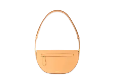 Burberry Small Leather Olympia Bag "Warm Sand"