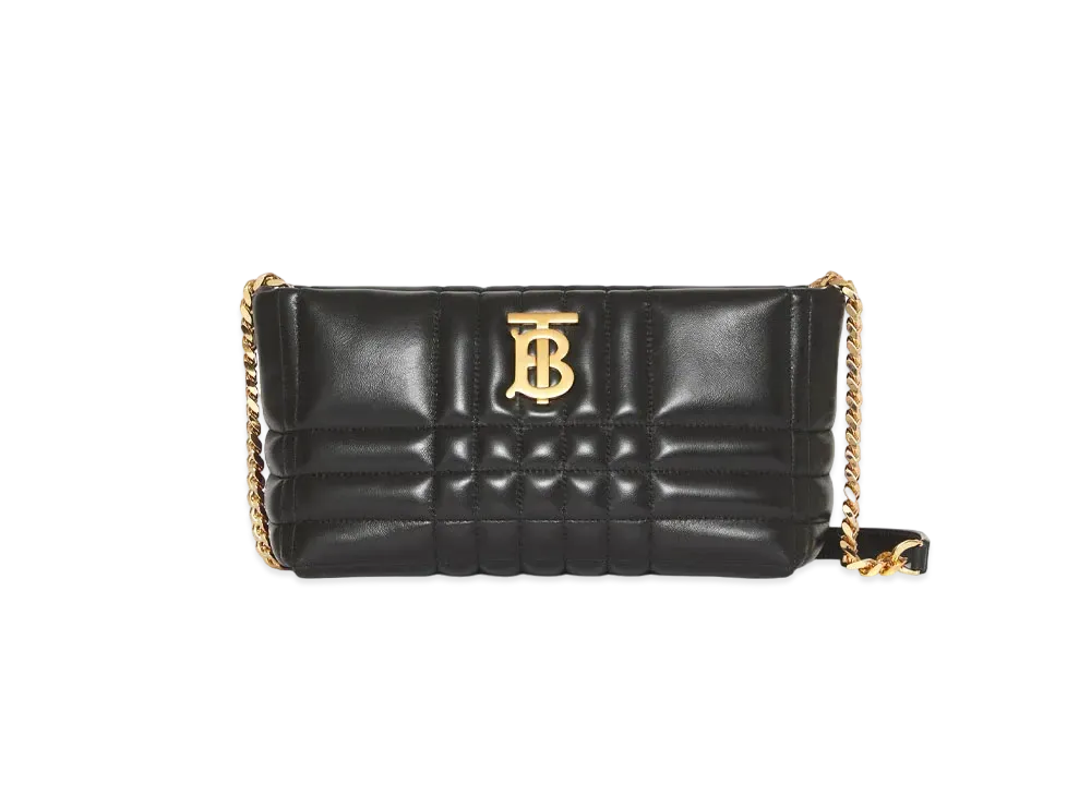 Burberry Small Quilted Lambskin Soft Lola Bag "Black"