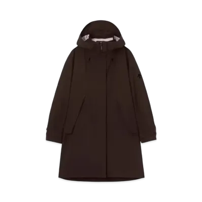 DESCENTE ALLTERRAIN Waterproof Coat "Deep Mahogany"