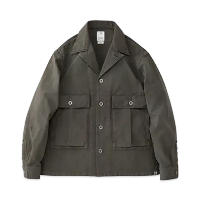 visvim DOMAIN L/S DMGD "Olive"