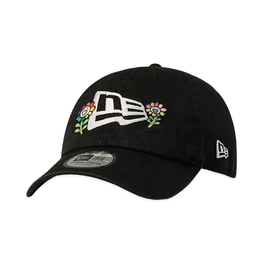 NEW ERA TAKASHI MURAKAMI CASUAL CLASSIC FLOWER FLAG BLACK "Black"