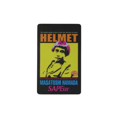 SAPEur x MASATOSHI HAMADA A Laugh For Life Sticker "Multi"
