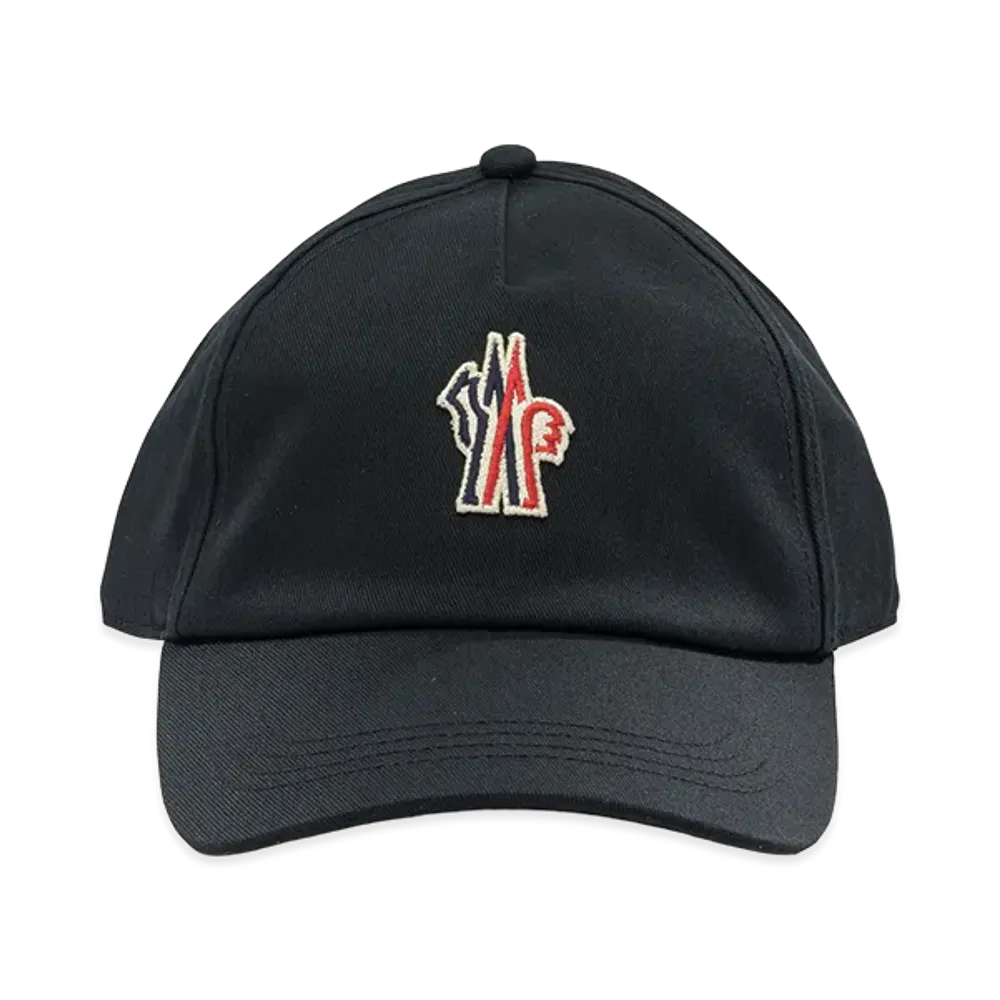 MONCLER Baseball Cap With Logo "Black"