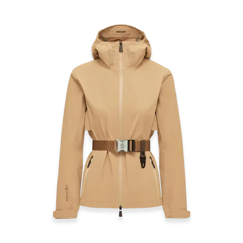 MONCLER Fex Hooded Shell Jacket "Beige"
