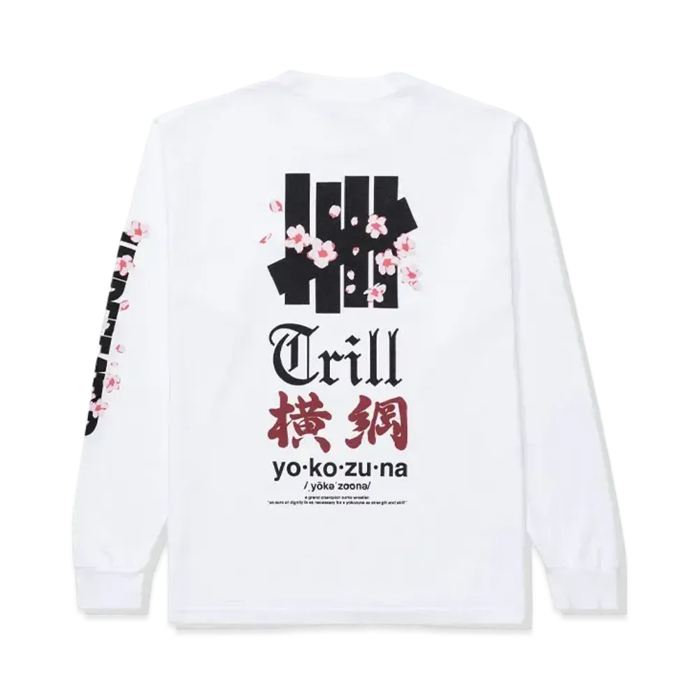 UNDEFEATED x Bun B Yokozuna Long Sleeve T-shirt "White"