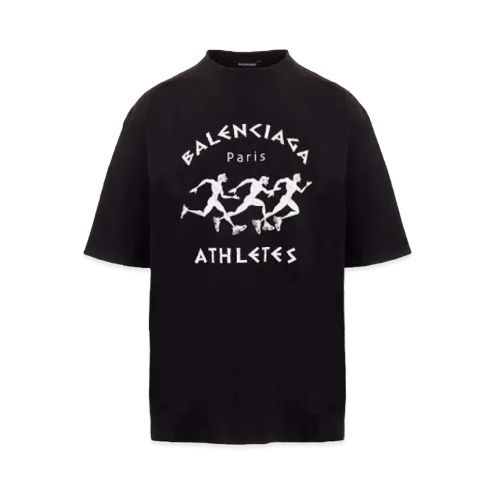BALENCIAGA Marathon XL T-shirt "Black"