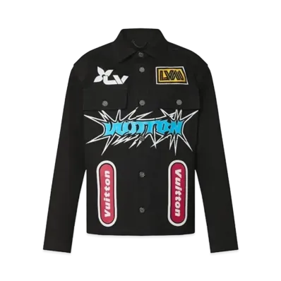 Louis Vuitton Racing Urban Denim Jacket "Noir"