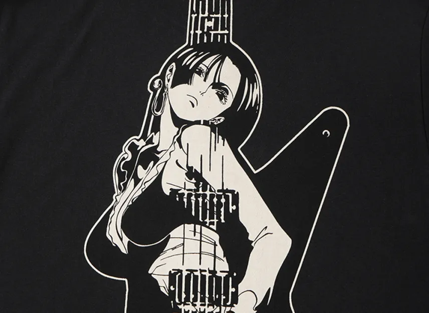 HYSTERIC GLAMOUR x ONE PIECE Boa.Hancock Explorer T-Shirt HYSTERIC GLAMOUR x ONE PIECE Boa.Hancock Explorer T-Shirt