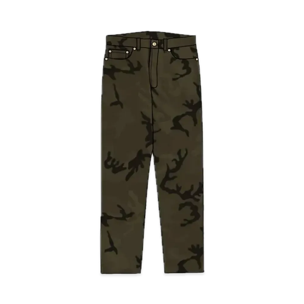 Supreme x Louis Vuitton Jacquard Denim 5-Pocket Jean "Camo"