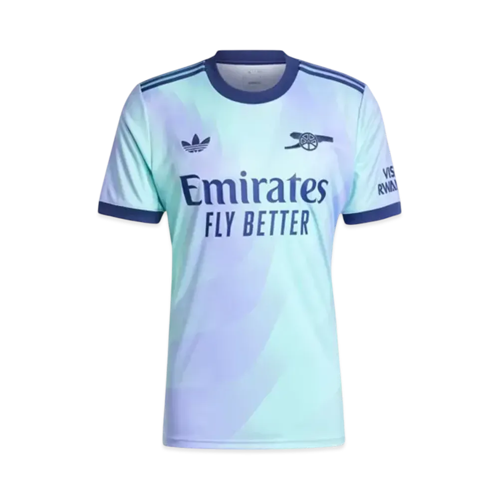 adidas Arsenal 24/25 Third Uniform "Clear Aqua/Light Flash Purple"