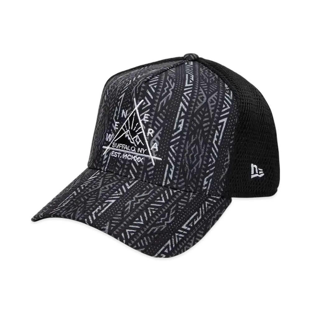 NEW ERA Outdoor 9Forty A-Frame Tracker Triangle Logo "Tree Camo"