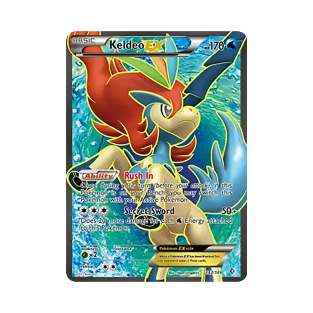 ケルディオEX SR :1ED [BW6 061/059](拡張パック「コールドフレア