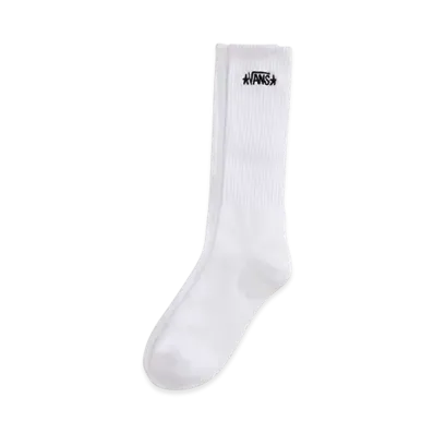 VANS Skate Crew Socks by Atiba Jefferson "White"