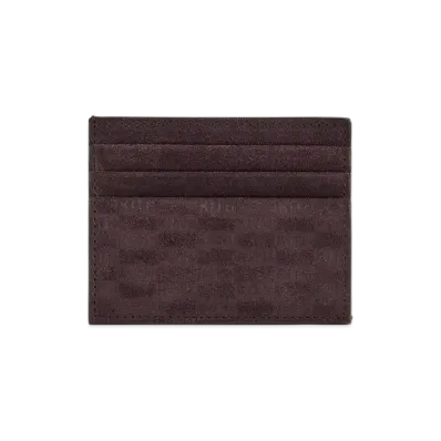 Kith Monogram Suede Card Holder "Incognito"