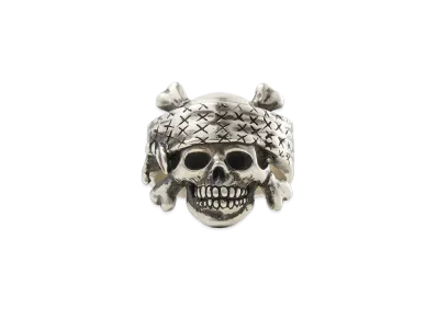 Saint Mxxxxxx x BOUNTY HUNTER BH Ring Skull "Silver"