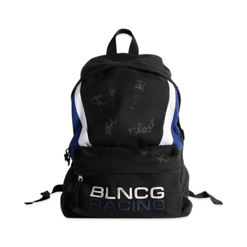 BALENCIAGA Explorer Backpack "Black/Blue/White"