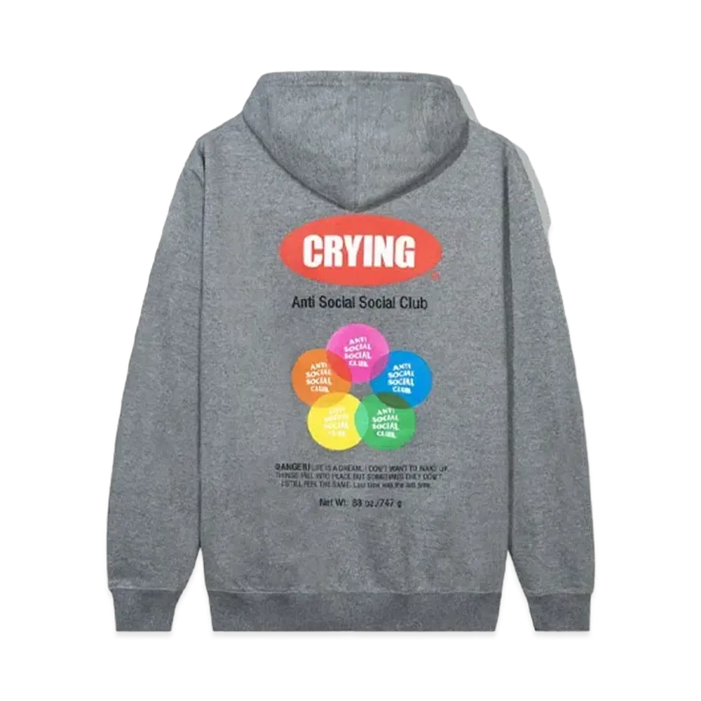 ANTI SOCIAL SOCIAL CLUB Toy With Me Hoodie "Gray"