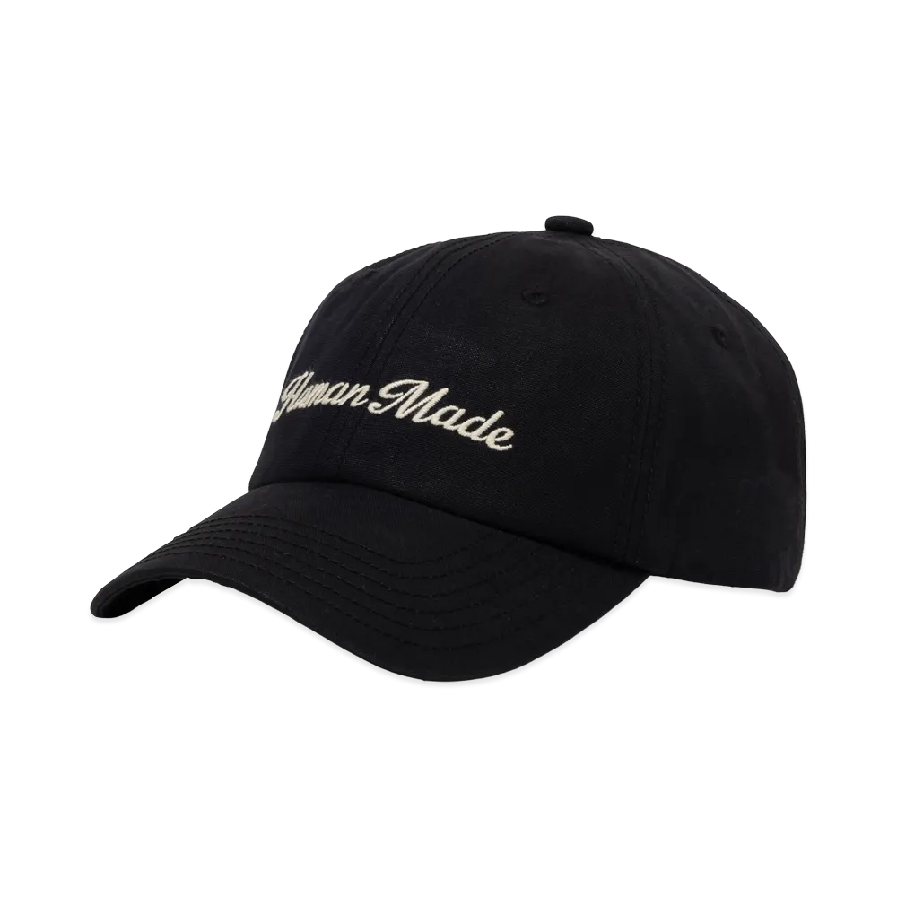 HUMAN MADE 6Panel Canvas Cap "Black"