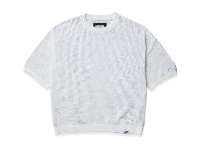 NEIGHBORHOOD Mesh Knit SS "White"