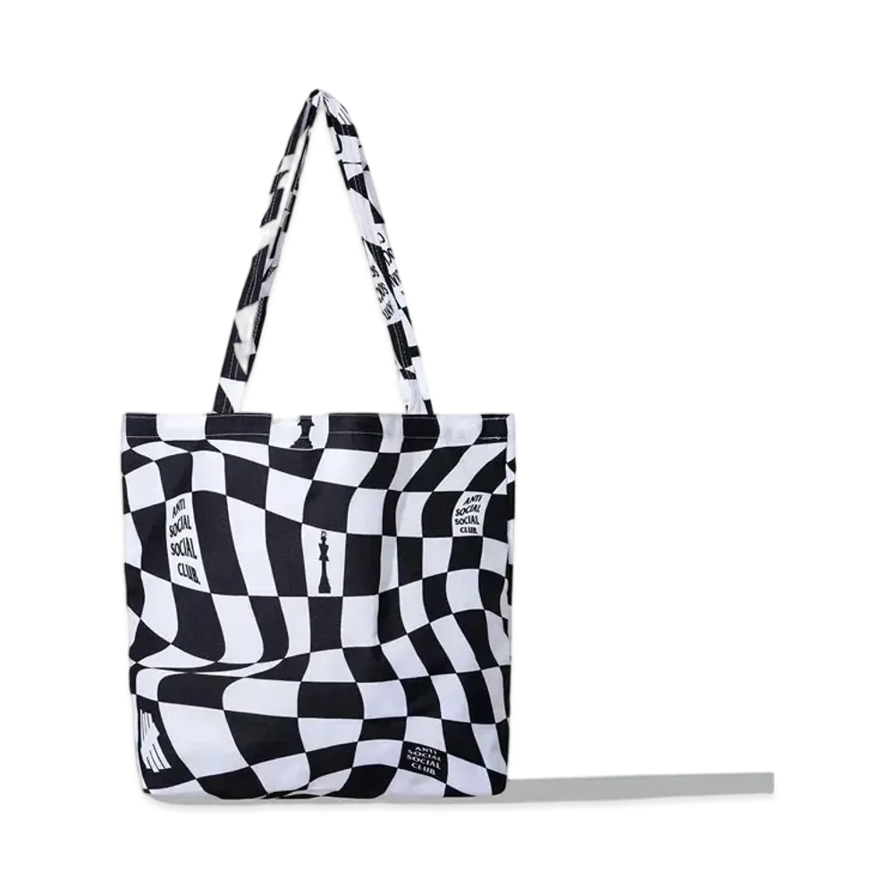 UNDEFEATED x Anti Social Social Club Submission Tote "Black/White"