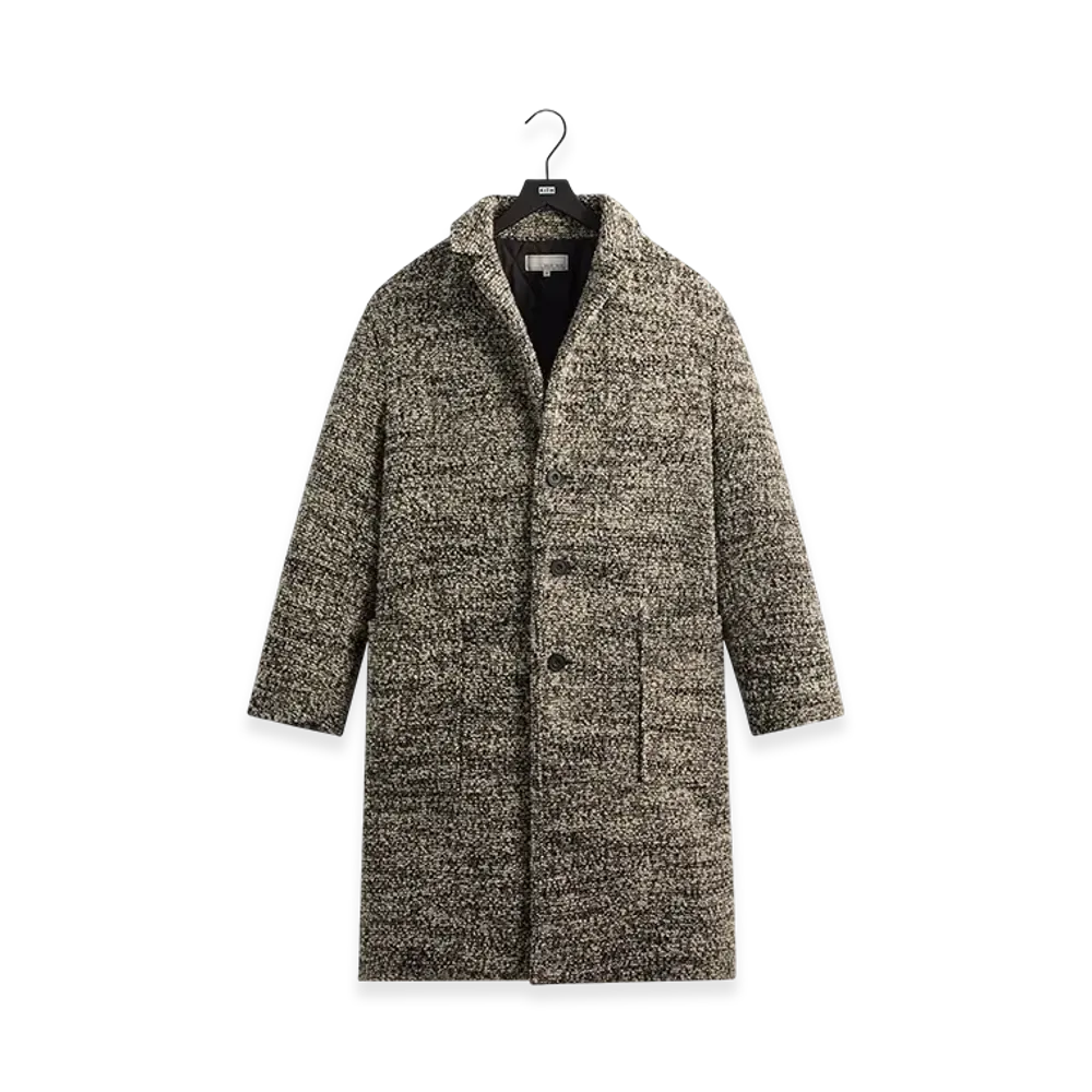 Kith &Kin Plush Boucle Bergen Coat "Hallow"