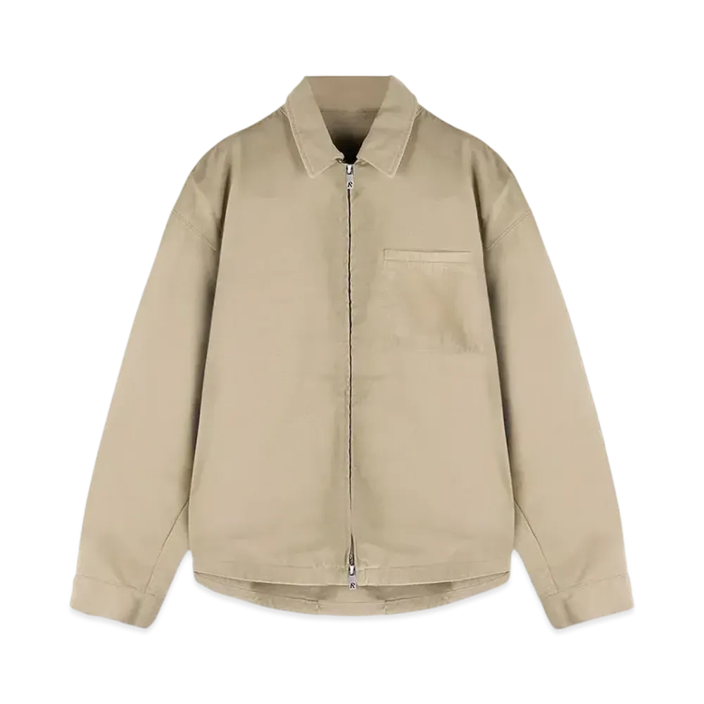 REPRESENT Cotton Zip Through Shirt "Blush"