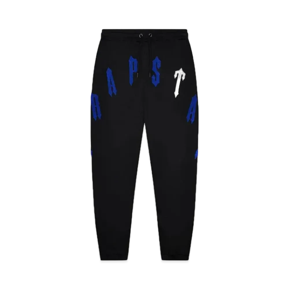 TRAPSTAR Irongate Arch Chenille 2.0 Tracksuit "Black/Blue/White"