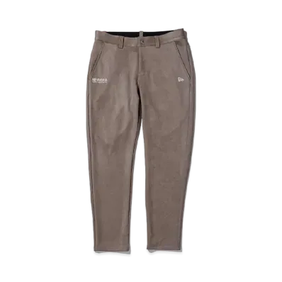 NEW ERA Golf Sweatpants Polysuede Jacquard Logo "Khaki"