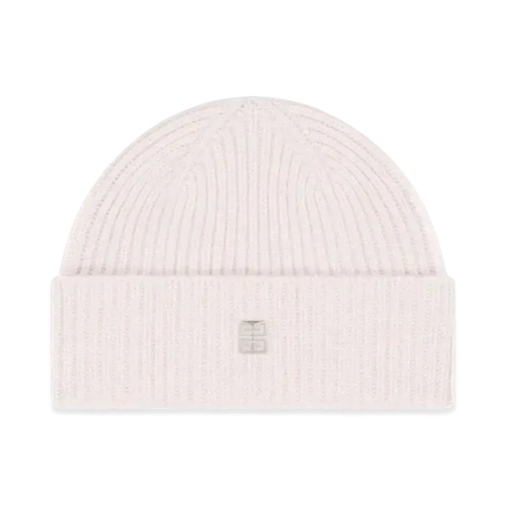 GIVENCHY Beanie In Wool And Cashmere "Powder"