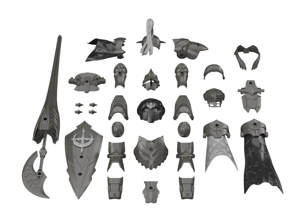BANDAI "30 MINUTES FANTASY" 30MF Class Up Armor (Rozan Fortress)