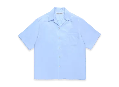 WACKO MARIA x Bez Tekstil Open Collar Shirt "Blue"