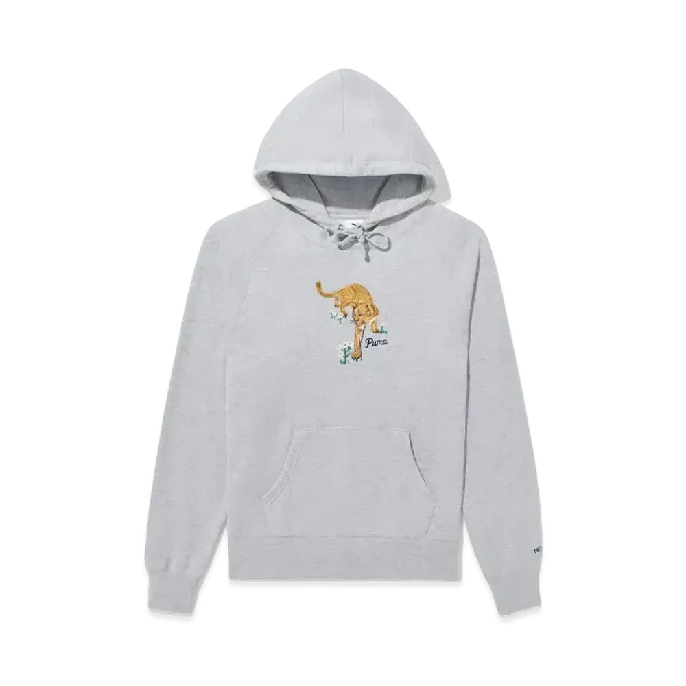 Noah x PUMA Raglan Hoodie "Heather Grey"