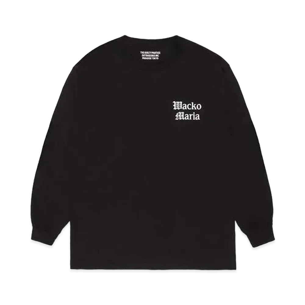 WACKO MARIA Tim Lehi / Long Sleeve T-shirt "Black"