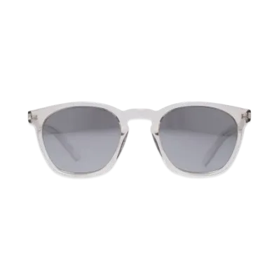 SAINT LAURENT SL 28 SLIM-006 Front: "BEIGE" Temple: "BEIGE" Lens: "SILVER"
