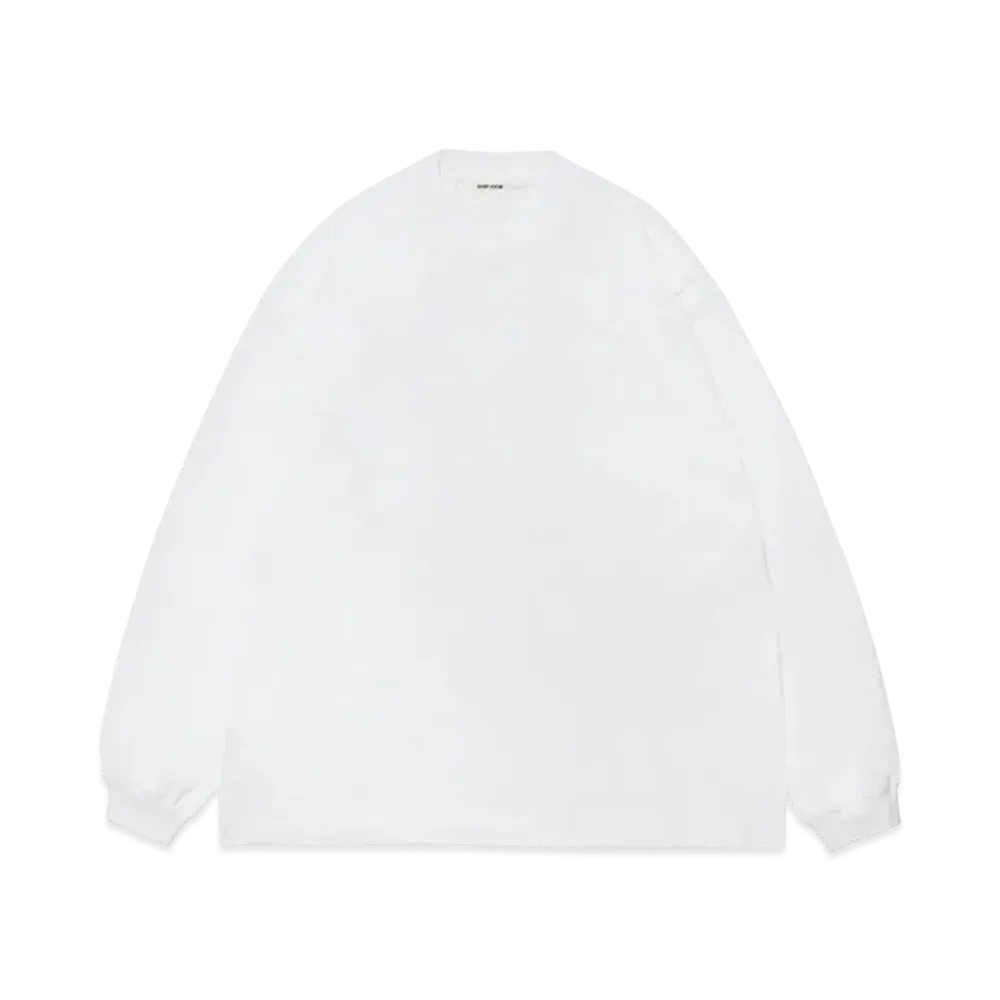 everyone Cotton Long Sleeve T-shirt "White"