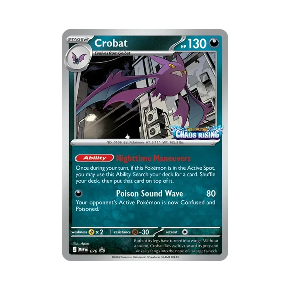 ポケモンカードゲームMEGA(英語版)メガエボリューション「カオス
