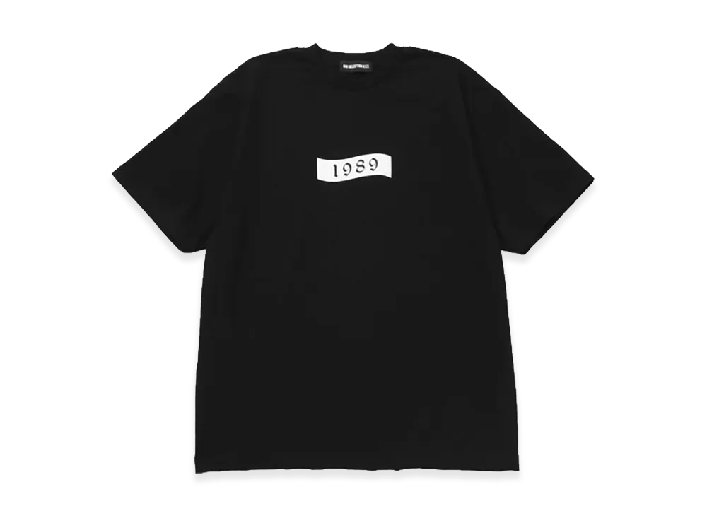 GOD SELECTION XXX x YU (I Don’t Like Mondays.) x GAN Lyrics Box Logo Tee GX-S26-YGST-01 "Black"