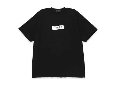 GOD SELECTION XXX x YU (I Don’t Like Mondays.) x GAN Lyrics Box Logo Tee GX-S26-YGST-01 "Black"