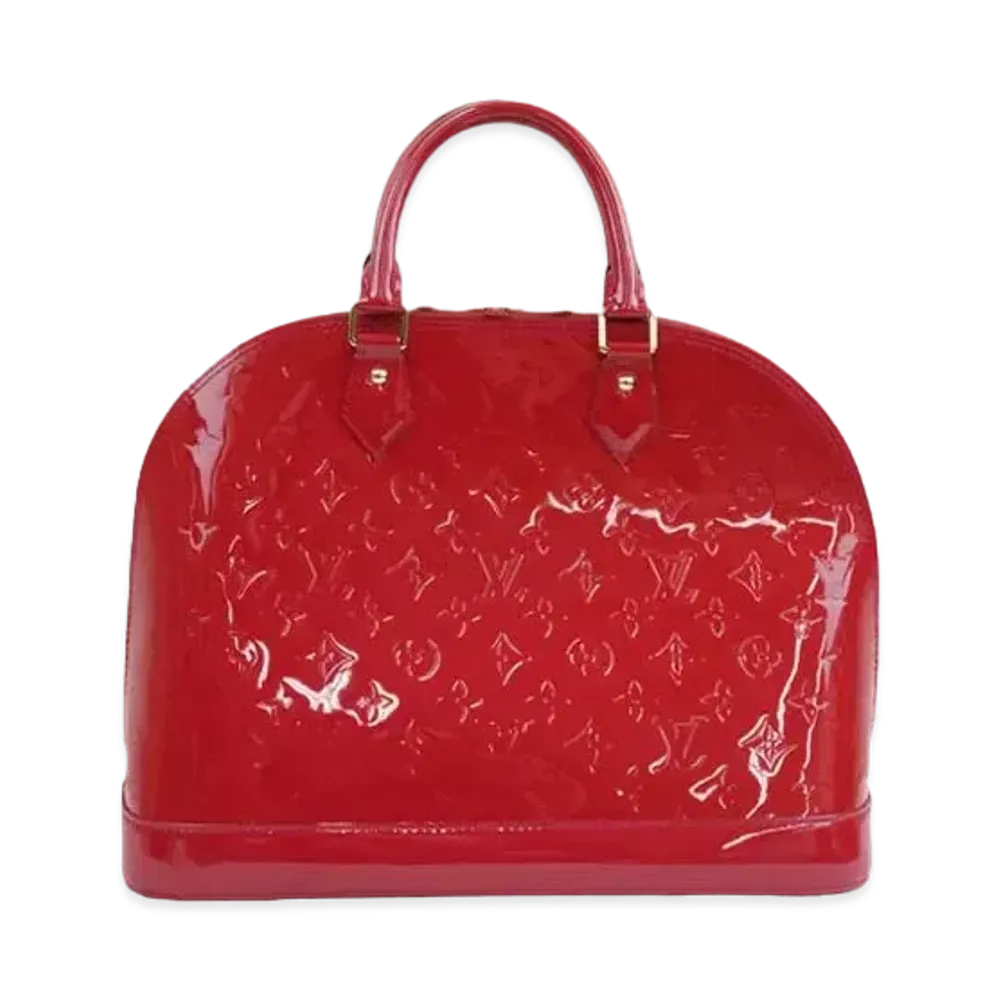 Louis Vuitton Alma GM Monogram Vernis "Rose Indien"