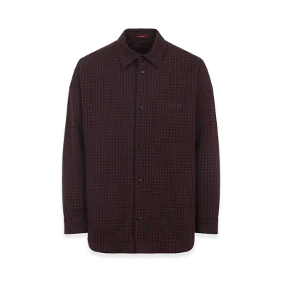 GUCCI SPW Macro Vichy Jacket "Purple"
