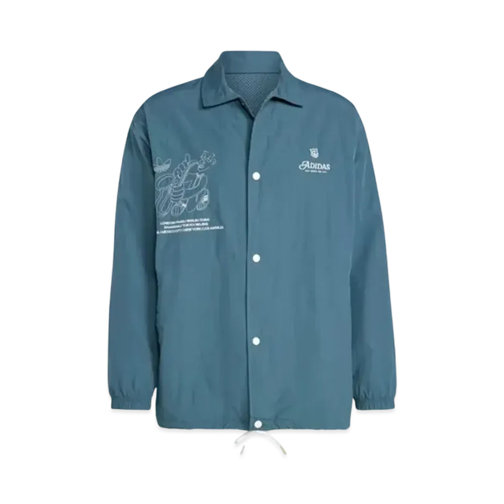 adidas Leisure Coach Jacket "Blue"
