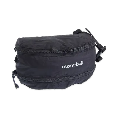 mont-bell Pocketable Light Banana Pouch "Black"