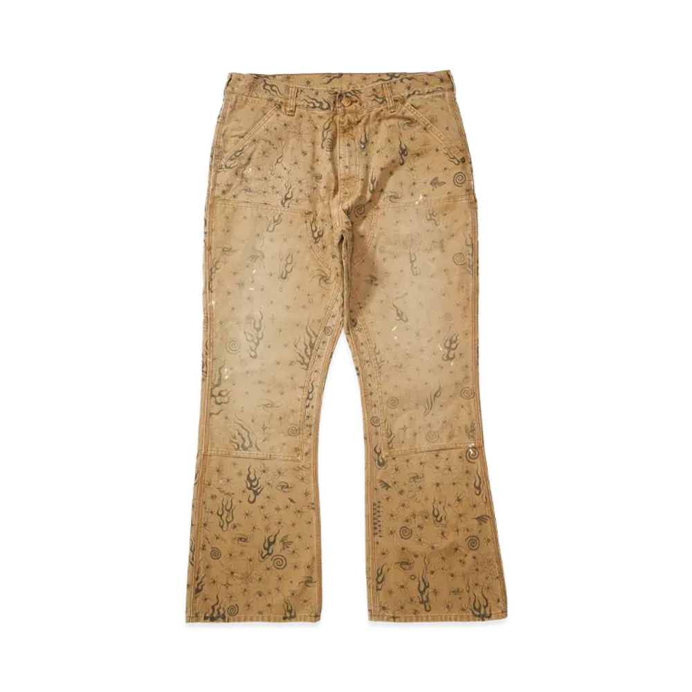 SAINT Mxxxxxx x Dr. Woo DBL Knee Pnts "Beige"