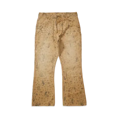 SAINT Mxxxxxx x Dr. Woo DBL Knee Pnts "Beige"