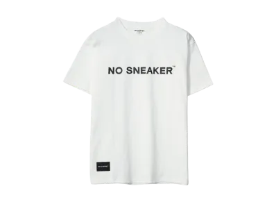 NO COFFEE \ NO SNEAKER T-SHIRT "WHITE"