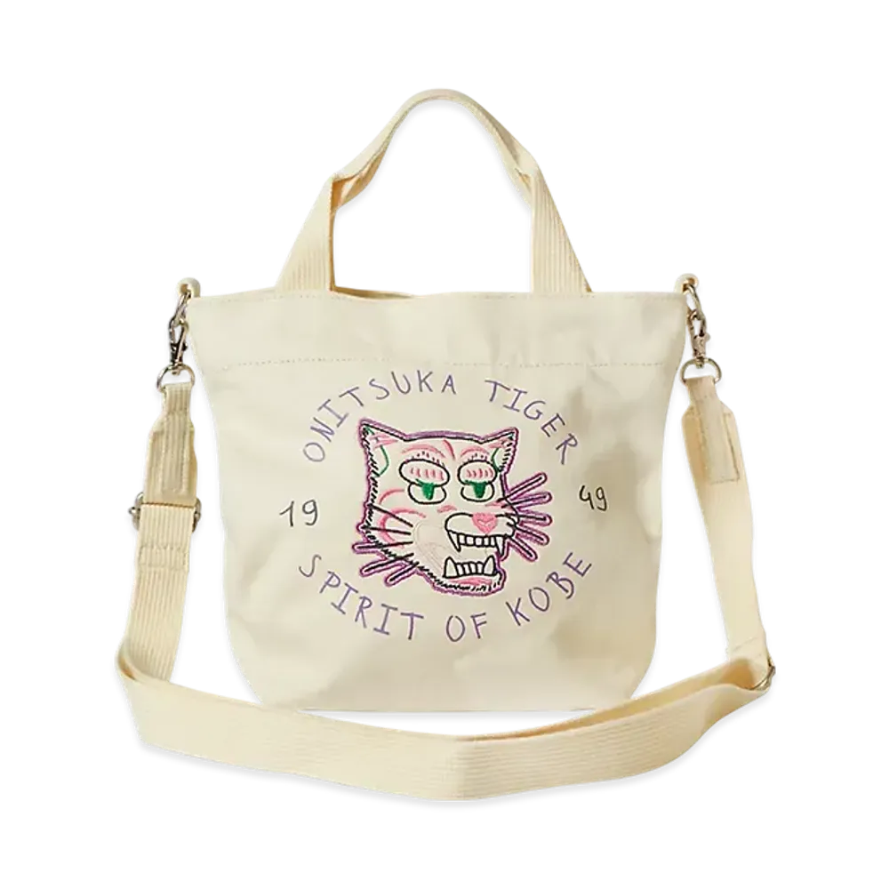 Onitsuka Tiger Small Canvas Bag "OffWhite"